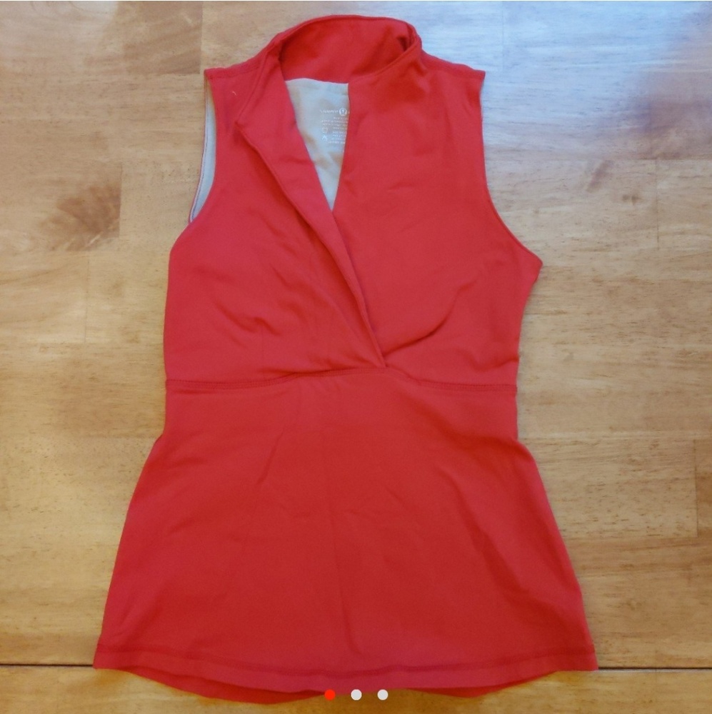 Lululemon red Whisper tank